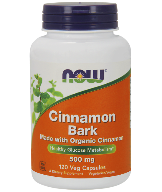 Cinnamon Bark 500 Mg, Organic
