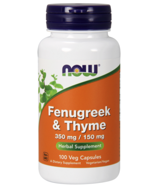Fenugreek & Thyme 350 Mg / 150 Mg Veg Capsules