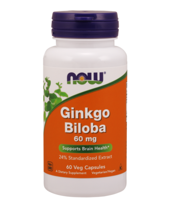 Ginkgo Biloba 60 Mg Veg Capsules