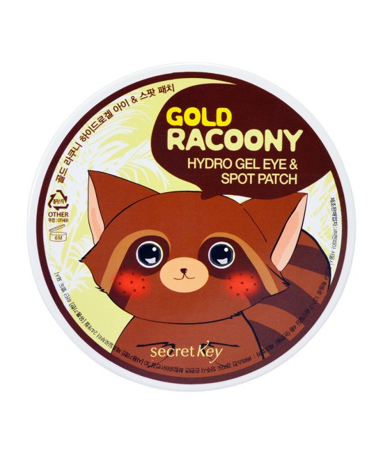 Gold Racoony Hydro Gel Eye & Spot Patch