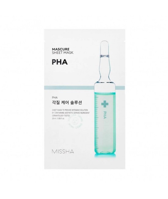 Mascure PHA Rescue Solution Sheet Mask