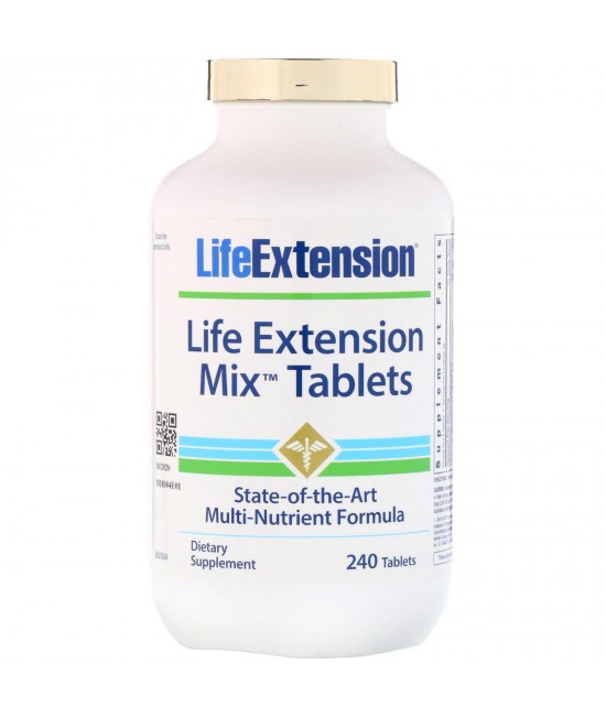 Life Extension, Mix Tablets With Extra Niacin, 240 Tablets